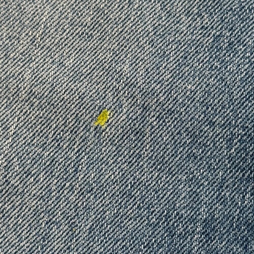 Levis 505 Regular Straight 38x30 Cotton Stretch Medium Wash Denim Blue Jeans Zip - Picture 9 of 16